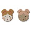 Liewood Hygiene & Soin | Lot De 2 Jouets De Dentition Gia - Doll Sandy Multi Mix