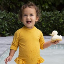 HEVEA Mes Premiers Jouets | Jouet De Bain Canard