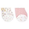 aden + anais Bavoir | Lot De 2 Bavoirs D'Epaule Burpy Bibs - Earthly