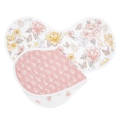 aden + anais Bavoir | Lot De 2 Bavoirs D'Epaule Burpy Bibs - Earthly