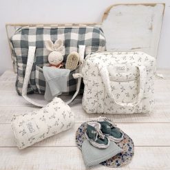 Babyshower Sac A Langer | Mini Sac A Langer Camila - Olive Bloom