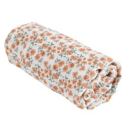 Bonjour Little Literie Bebe | Drap Housse Californian Poppy - 70 X 140 Cm