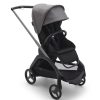 Bugaboo Poussette Citadine | Poussette Citadine Complete Dragonfly Chassis Graphite - Gris Chine