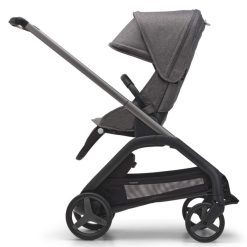 Bugaboo Poussette Citadine | Poussette Citadine Complete Dragonfly Chassis Graphite - Gris Chine