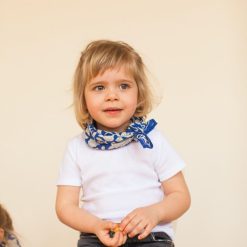 Apaches Accessoires Bebe | Small Foulard Manika Coeur - Majorelle