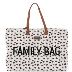 Childhome Sac A Langer | Family Bag Canvas - Leopard