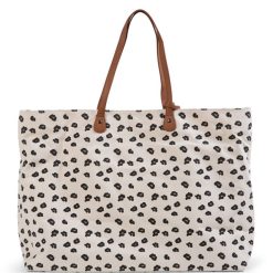 Childhome Sac A Langer | Family Bag Canvas - Leopard