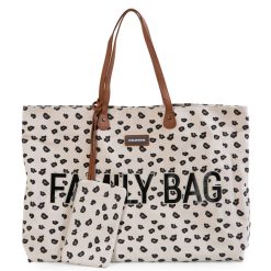 Childhome Sac A Langer | Family Bag Canvas - Leopard