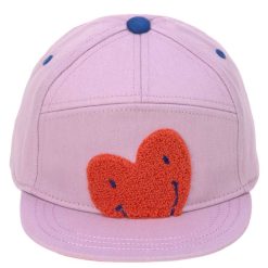 LÄSSIG Accessoires Bebe | Casquette Little Gang Coeur Lavande - 2/6 Ans