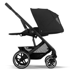 Cybex Poussette Citadine | Poussette Citadine Balios S Lux Cadre Noir - Moon Black