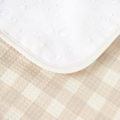 Nobodinoz Matelas Et Housse A Langer | Matelas A Langer Impermeable Mozart - Ivory Checks