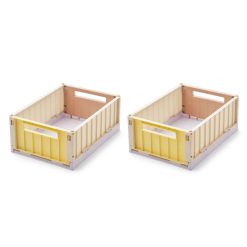 Liewood Rangement | Lot De 2 Caisses De Rangement Weston Small - Jojoba Multi Mix