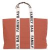 Childhome Sac A Langer | Family Bag Signature Canvas - Terracotta