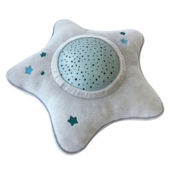 Pabobo Peluche | Peluche Veilleuse Projecteur Dynamique Milky Way Gris