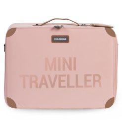 Childhome Bagagerie Enfant | Valise Mini Traveller - Rose Et Cuivre