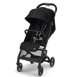 Cybex Poussette Citadine | Poussette Citadine Ultra-Compacte Beezy - Moon Black