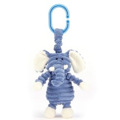 Jellycat Accessoires Poussette | Jouet De Poussette Cordy Roy Baby Elephant Jitter