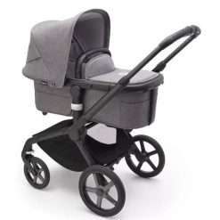 Bugaboo Poussette Citadine | Poussette Citadine Fox5 Complete Chassis Noir - Gris Chine