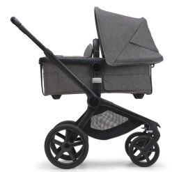 Bugaboo Poussette Citadine | Poussette Citadine Fox5 Complete Chassis Noir - Gris Chine