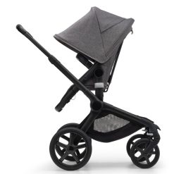 Bugaboo Poussette Citadine | Poussette Citadine Fox5 Complete Chassis Noir - Gris Chine