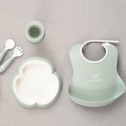 BabyBjörn Repas | Coffret Repas 5 Pieces - Vert Pastel