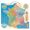 Vilac Mes Premiers Jouets | Carte De France Educative Magnetique