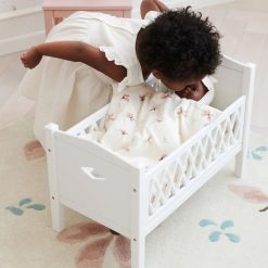 Camcam Copenhagen Mes Premiers Jouets | Draps Pour Lit De Poupee - Windflower Cream