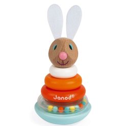 Janod Mes Premiers Jouets | Culbuto Empilable Lapin