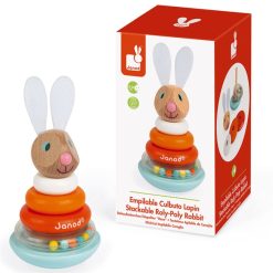 Janod Mes Premiers Jouets | Culbuto Empilable Lapin