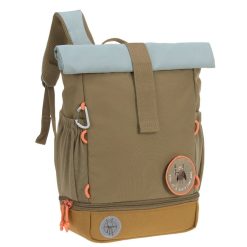 LÄSSIG Bagagerie Enfant | Sac A Dos Mini Rolltop - Vert Olive