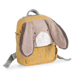 Moulin Roty Bagagerie Enfant | Sac A Dos Lapin - Trois Petits Lapins