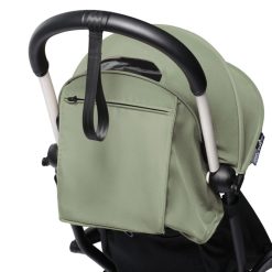 BABYZEN Poussette Compacte | Poussette Yoyo Complete Chassis Blanc 0+ Et 6+ - Olive