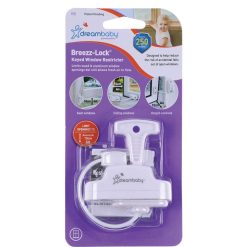 Dreambaby Securite Domestique | Entrebailleur De Fenetre Breezz-Safe Breezz-Guard Key