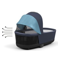 Cybex Nacelle | Nacelle De Luxe Priam 4 Plus - Midnight Blue