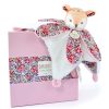 Doudou et Compagnie Doudou | Doudou Petale Faon Boh'Aime - Blanc