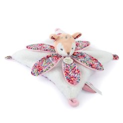 Doudou et Compagnie Doudou | Doudou Petale Faon Boh'Aime - Blanc