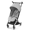 Cybex Poussette Compacte | Poussette Ultra-Compacte Libelle Chassis Silver - Fog Grey