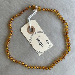 Saga Copenhagen Hygiene & Soin | Collier D'Ambre - Honey