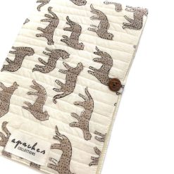 Apaches Textile | Protege-Carnet De Sante Bimal Bengale - Latte