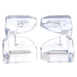 Dreambaby Securite Domestique | Lot De 4 Protections D'Angles Pour Meubles En Verre - Transparent