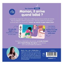 Editions Marabout Livres | Mes Histoires Signees - Maman, Il Arrive Quand Le Bebe ?