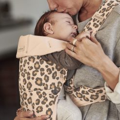 BabyBjörn Porte Bebe | Porte-Bebe Mini Coton - Leopard Beige