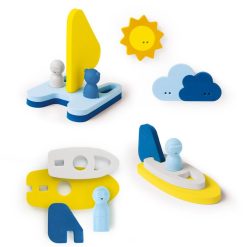 Quutopia Mes Premiers Jouets | Puzzle De Bain Mettre Les Voiles