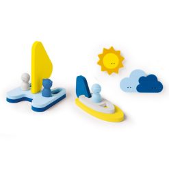 Quutopia Mes Premiers Jouets | Puzzle De Bain Mettre Les Voiles