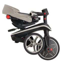 Globber Trotteur & Porteur | Tricycle Evolutif Trike Explorer Foldable 4-En-1 - Taupe