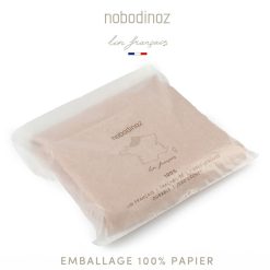 Nobodinoz Matelas Et Housse A Langer | Housse De Matelas A Langer Lin Francais - Sand