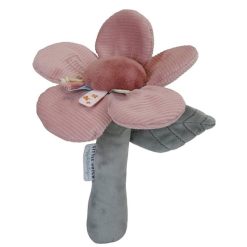 Little Dutch Hochet | Hochet Peluche Fleur Flowers & Butterflies - Rose