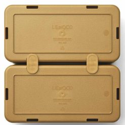 Liewood Rangement | Lot De 2 Bacs De Rangement Jamal L - Golden Caramel