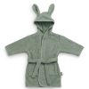 Jollein Sortie De Bain Personnalisee | Peignoir De Bain Ash Green - 1/2 Ans