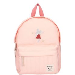 Kidzroom Bagagerie Enfant | Sac A Dos Brode Tattle And Tales - Souris Rose